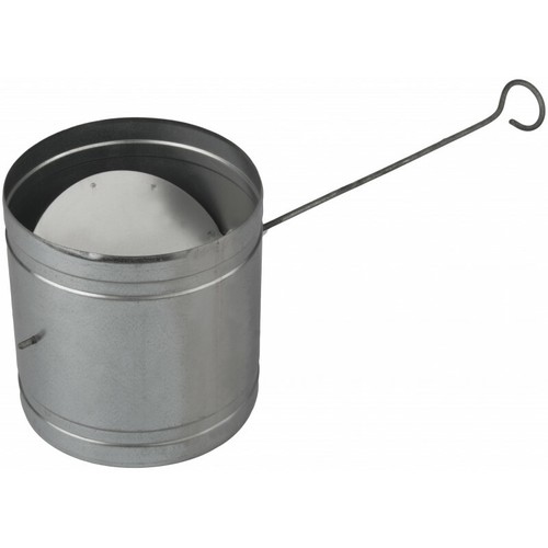 Chimney pipe throttle - throttle, flue