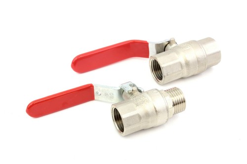 Ball valve long handle bsp - ball,