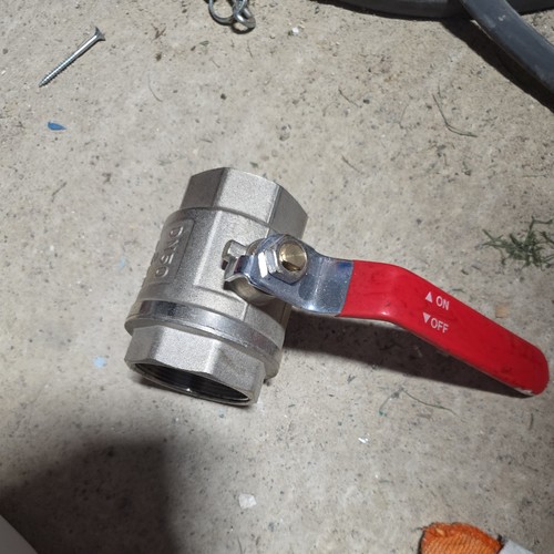 Bsp ball valve - bsp, long