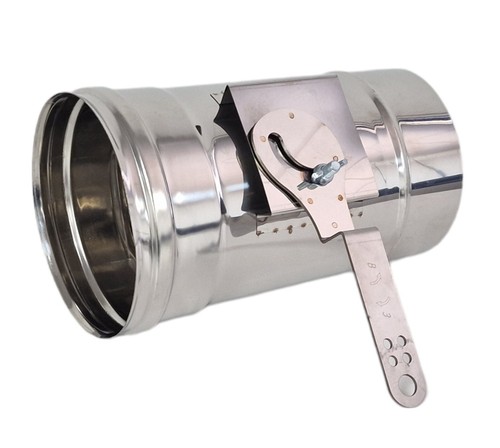 Chimney damper flue liner - chimney,