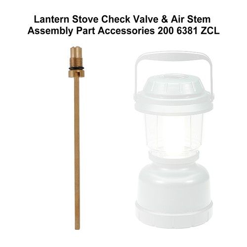 Lantern stove check valve - stove,
