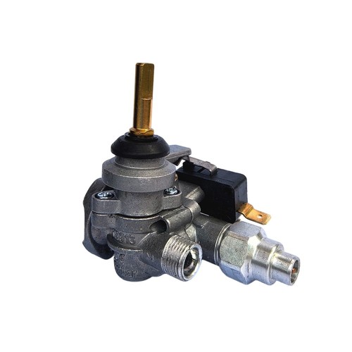Gas stove valve - valve, embedded