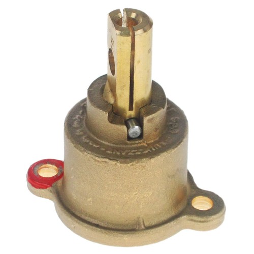 Brass shaft for - gas, valve