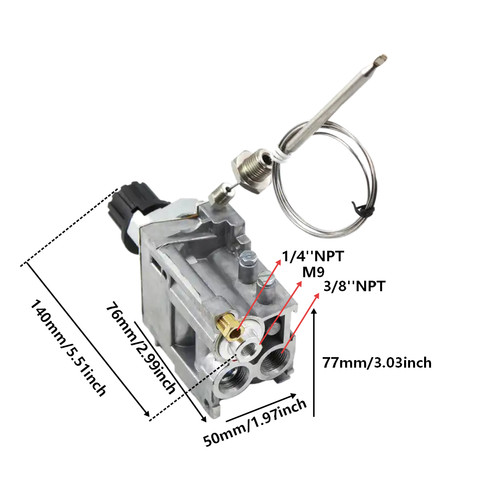 110 190c gas regulator valve - 110-190c,