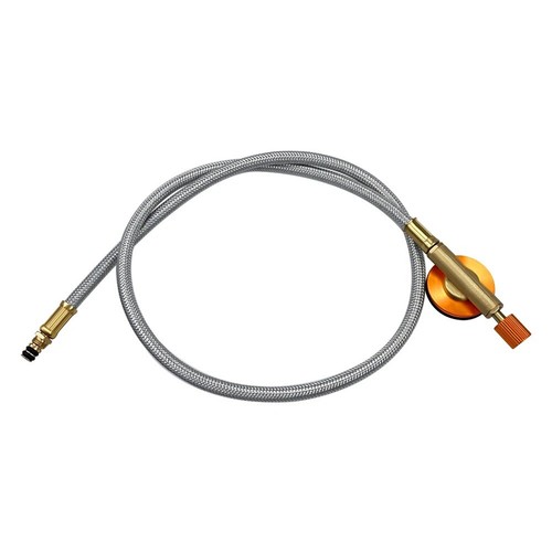 Brainded hose connector gas - 1m,