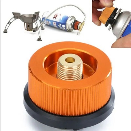 Gas cylinder adapter gas valve